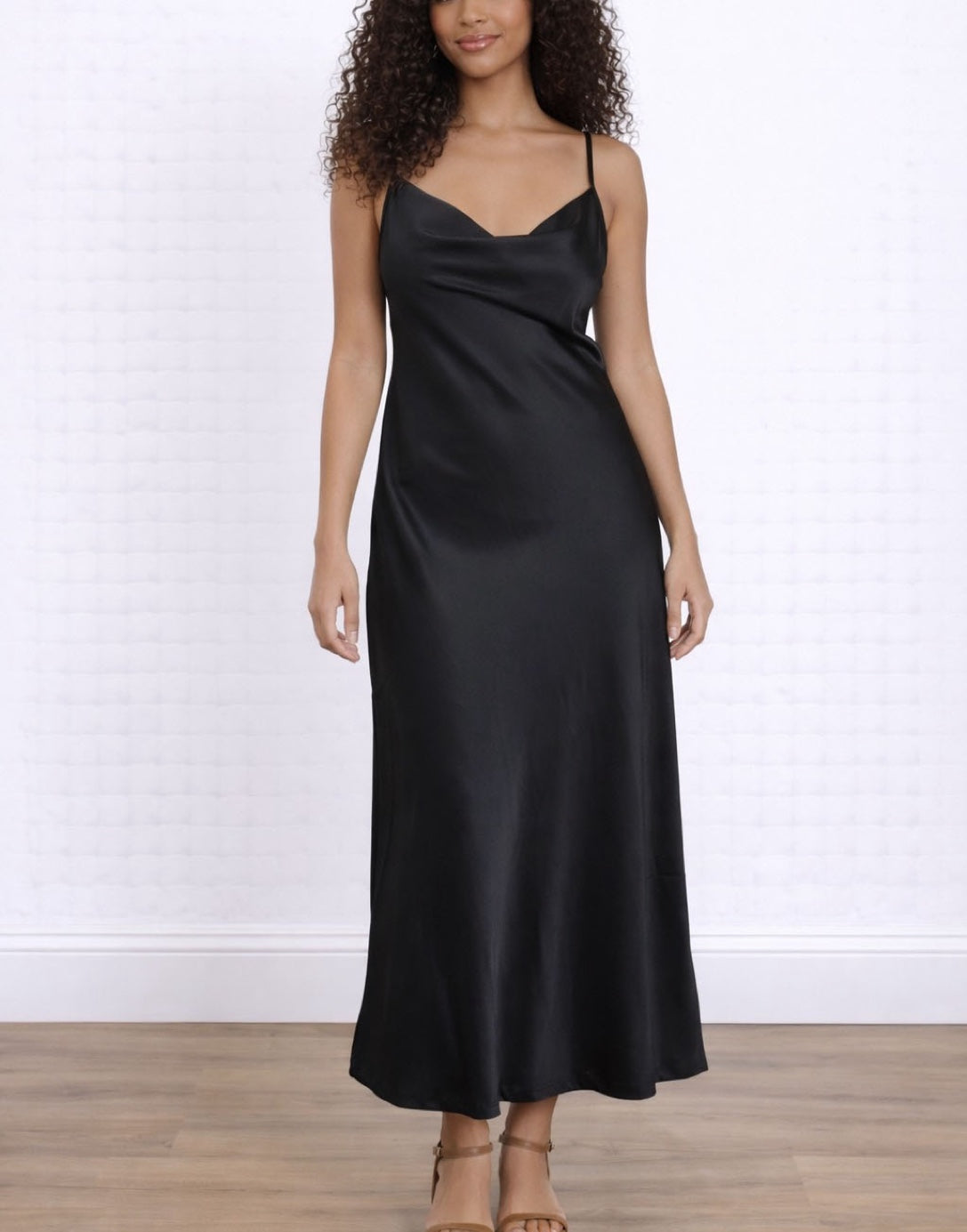 cowl neck midi dress Cowl Neck Midi Dress Sewing Pattern – Patterns For Less