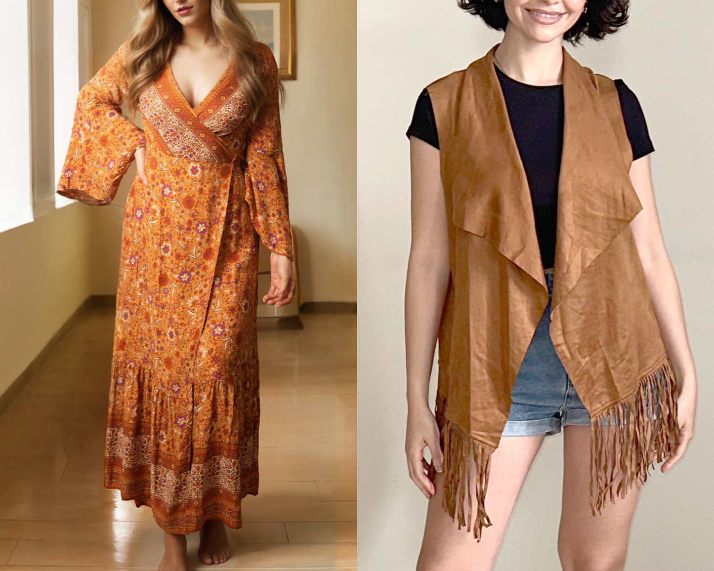 Front view of Boho Festival sewing patterns.