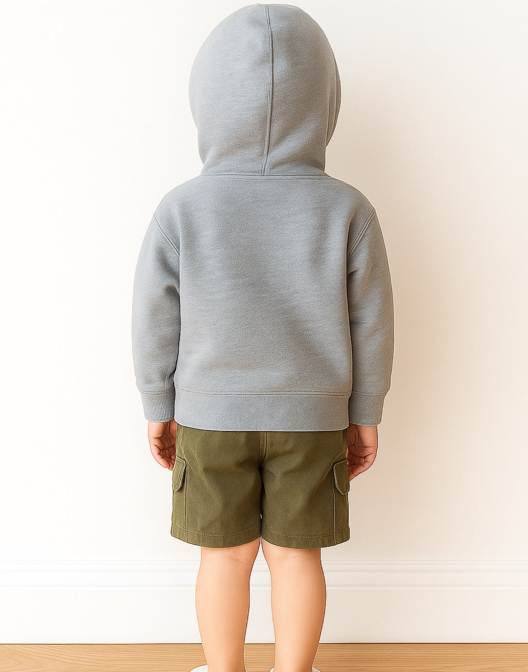 Back view of Girls Hoodie.