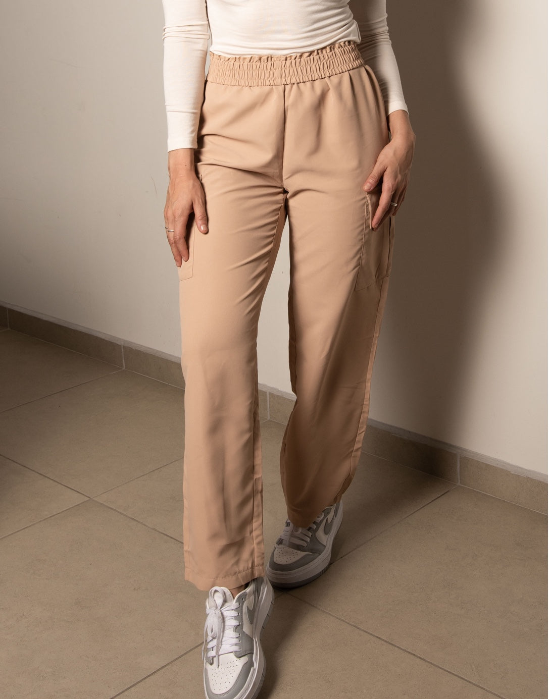 Elastic Waist Cargo Pants Sewing Pattern – Patterns For Less