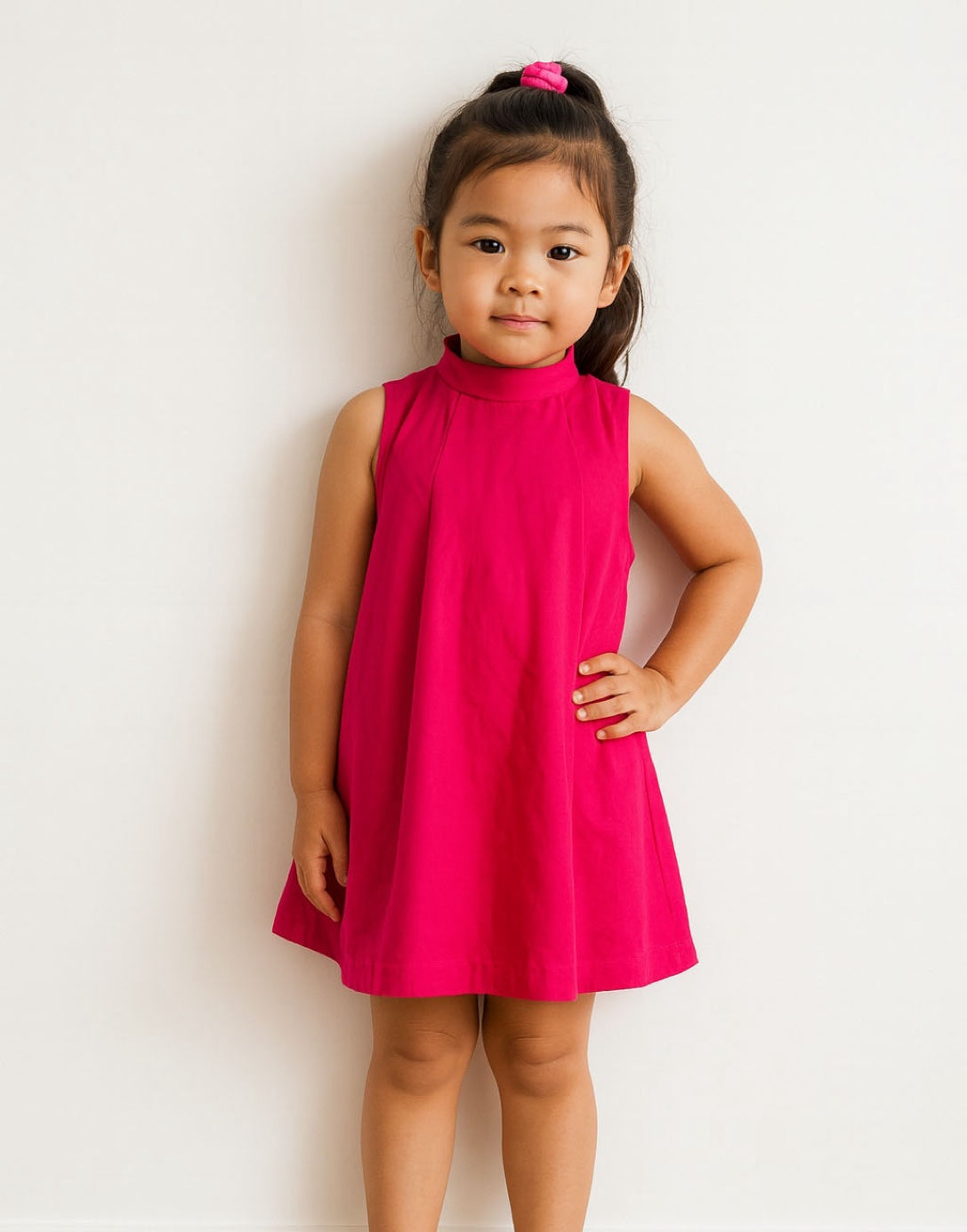 Girls Halter Tie Back Mini Dress Sewing Pattern Girls Halter Tie Back Mini Dress Sewing Pattern