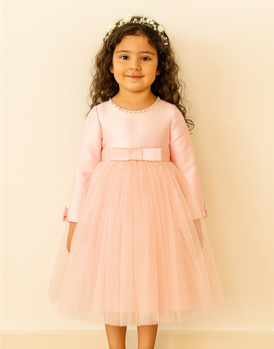 Girls Long Sleeve Princess Tulle Party Dress Sewing Pattern Girls Long Sleeve Princess Tulle Party Dress Sewing Pattern