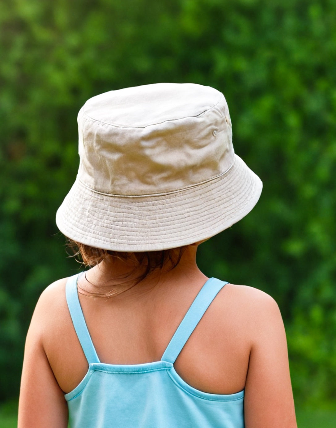 Back view of Girls Bucket Hat.