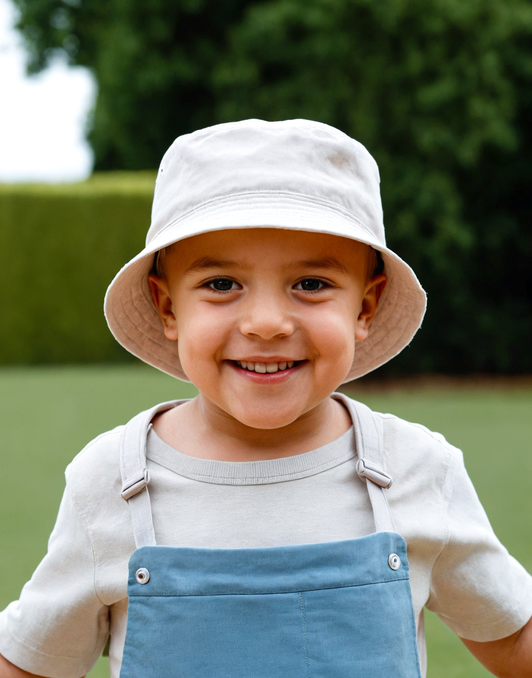 Front view of Boys Bucket Hat.