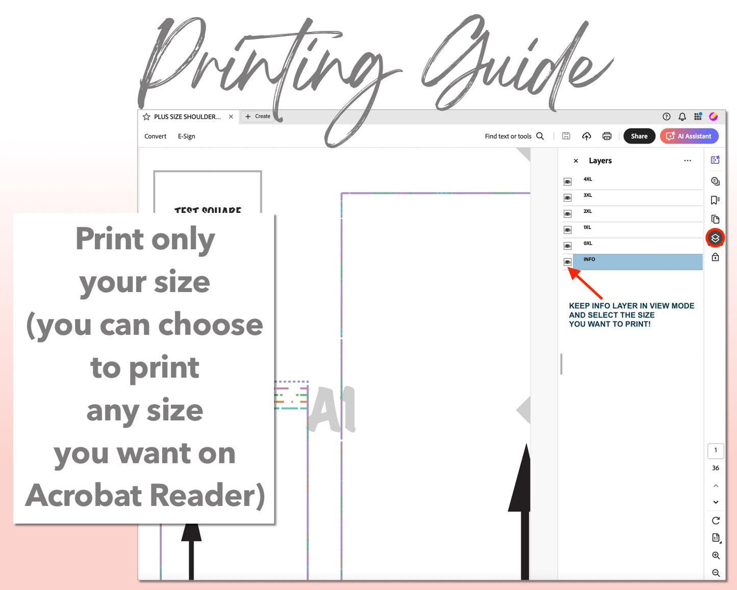 Plus Size Shoulder Strap Pocket Overall Jumpsuit sewing pattern printing guide.