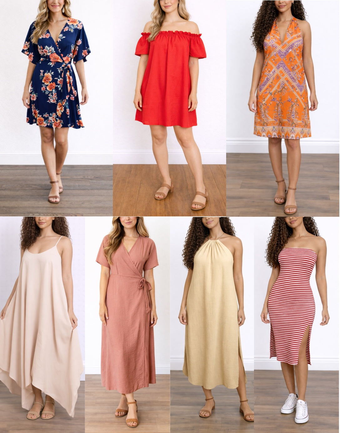 easy dress making patterns SEWING PATTERN Sew Women Clothes Simple Learn To Sew Petite Plus 7561 Summer Dress Sewing Patterns