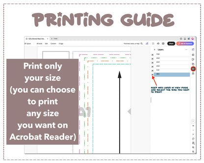 Girls Shirred Maxi Dress sewing pattern printing guide.