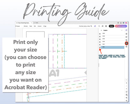 Mens Drawstring Sweat Shorts sewing pattern printing guide.