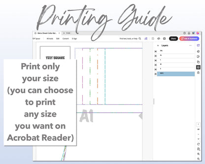 Mens Shawl Collar Bathrobe sewing pattern printing guide.