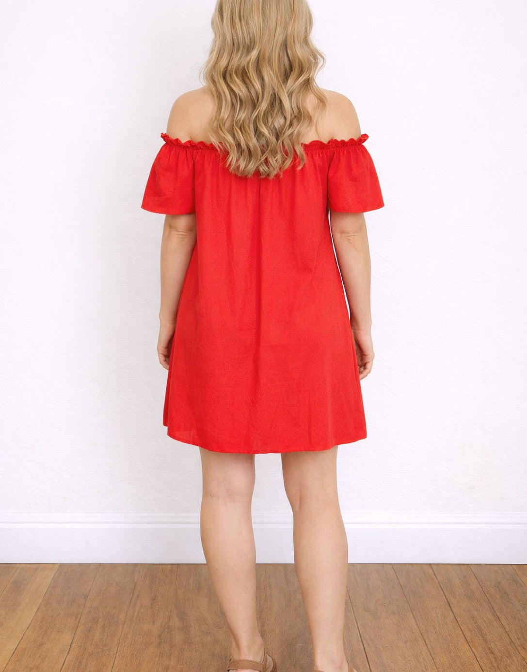 Off Shoulder Mini Dress Sewing Pattern