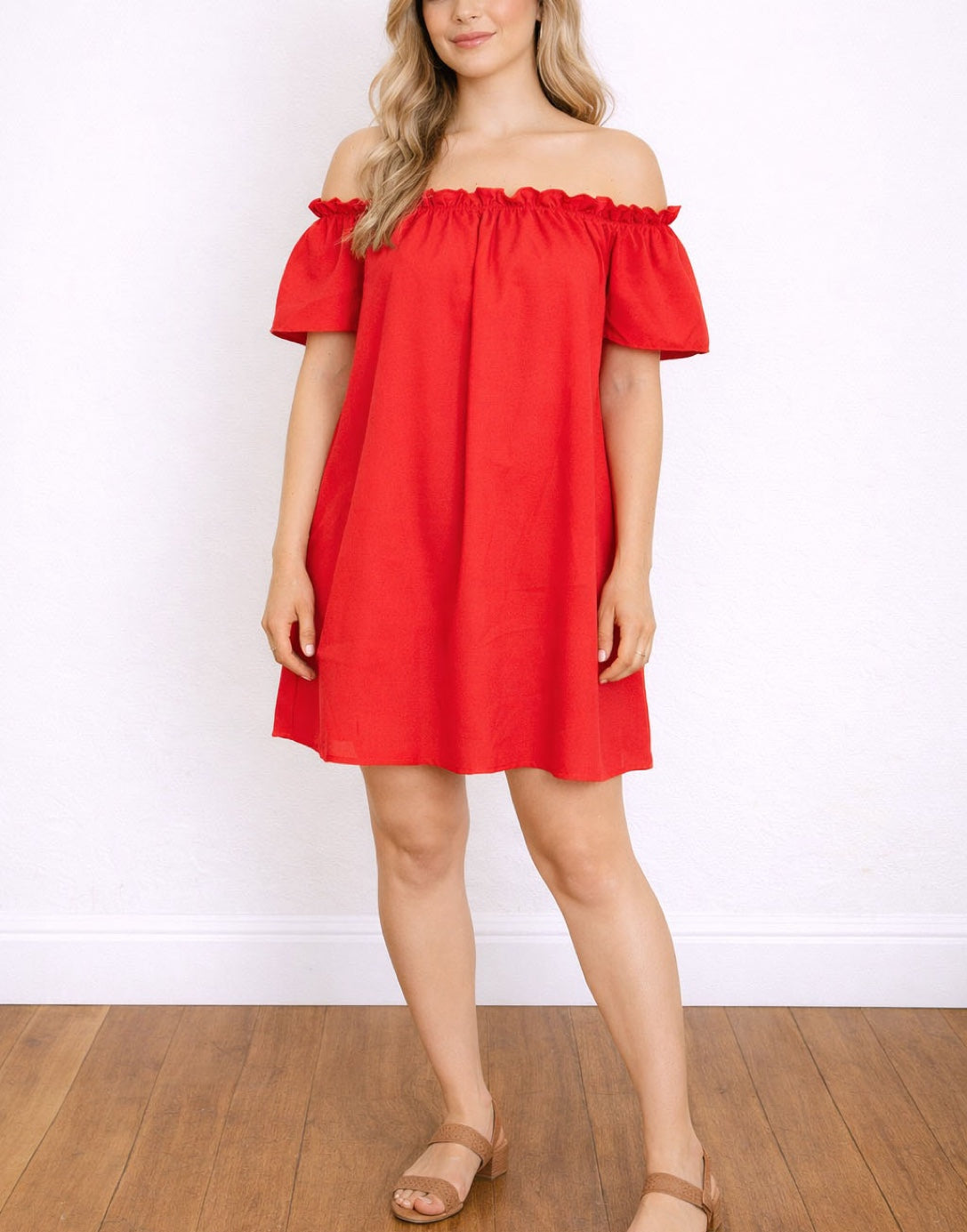 Off Shoulder Mini Dress Sewing Pattern – Patterns For Less