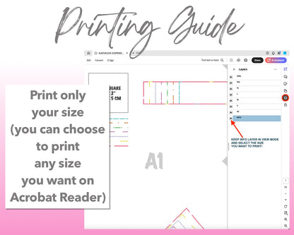 Sleeveless Suspender Shift Dress sewing pattern printing guide.