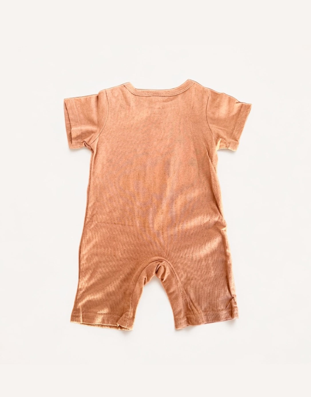 Back view of Baby Crew Neck T-Shirt Romper.