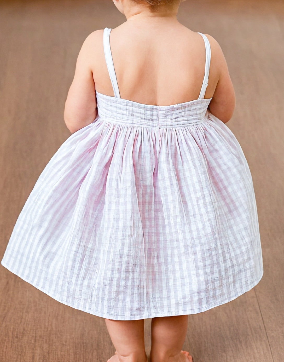 Baby Girl Bow Front Cami Dress Sewing Pattern