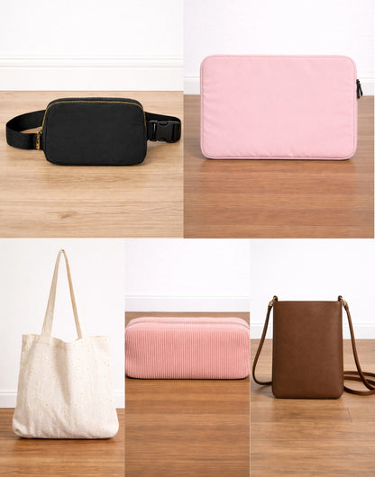 Bag pdf sewing patterns with easy instructions and step by step illustrations.