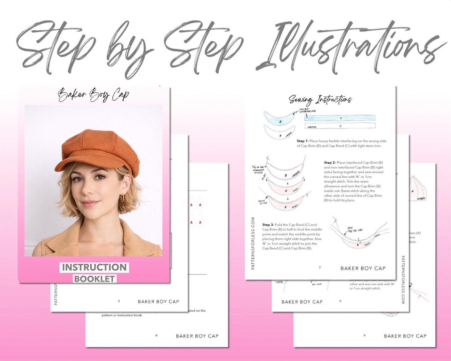 Baker Boy Cap Sewing Pattern – Patterns For Less