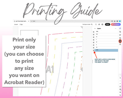 Button Front Knit Sleep Romper sewing pattern printing guide.