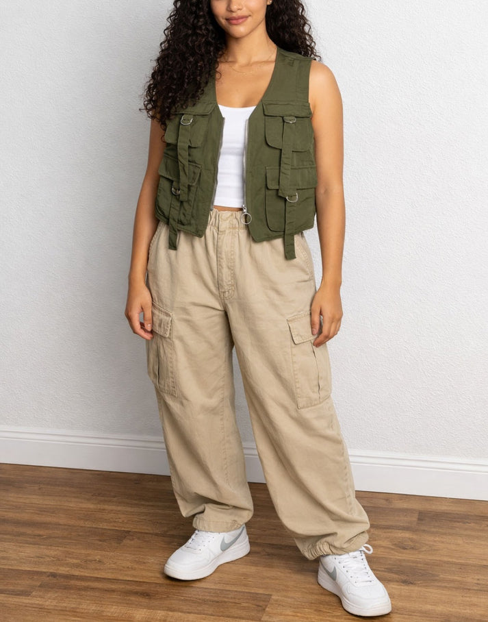 Cargo Pocket Vest Sewing Pattern – Patterns For Less