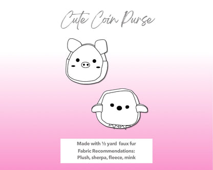 Owl Coin Purse PDF Pattern – CutLoosePress™