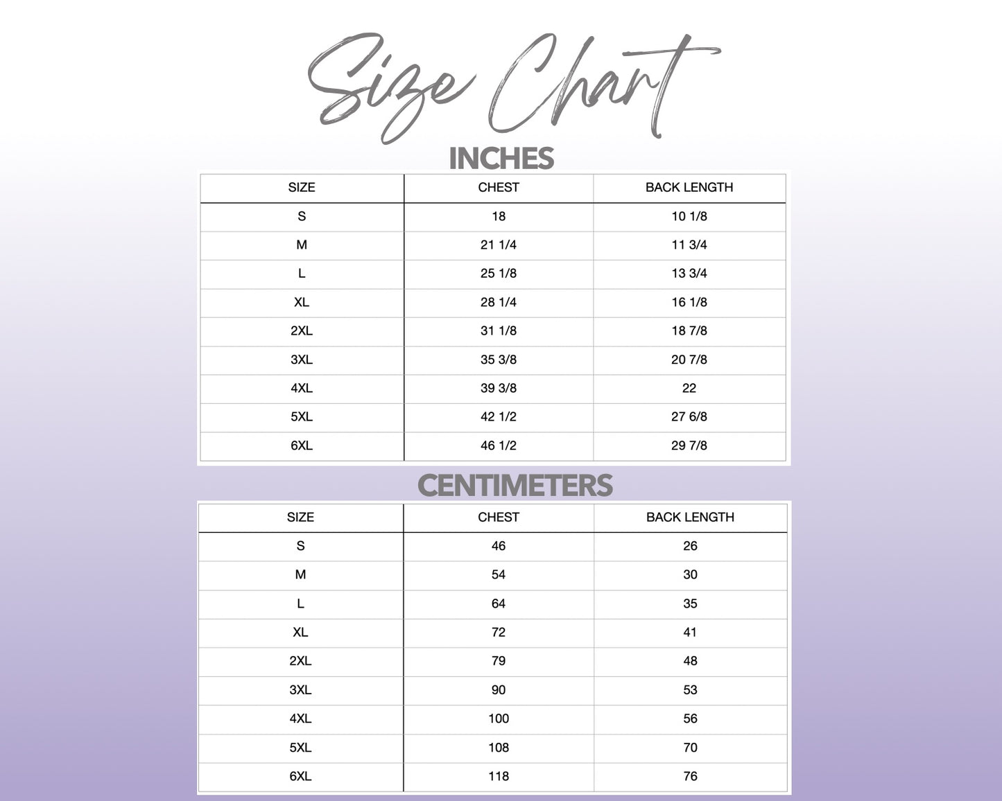 Patterns For Petz dog pajama onesie size chart.