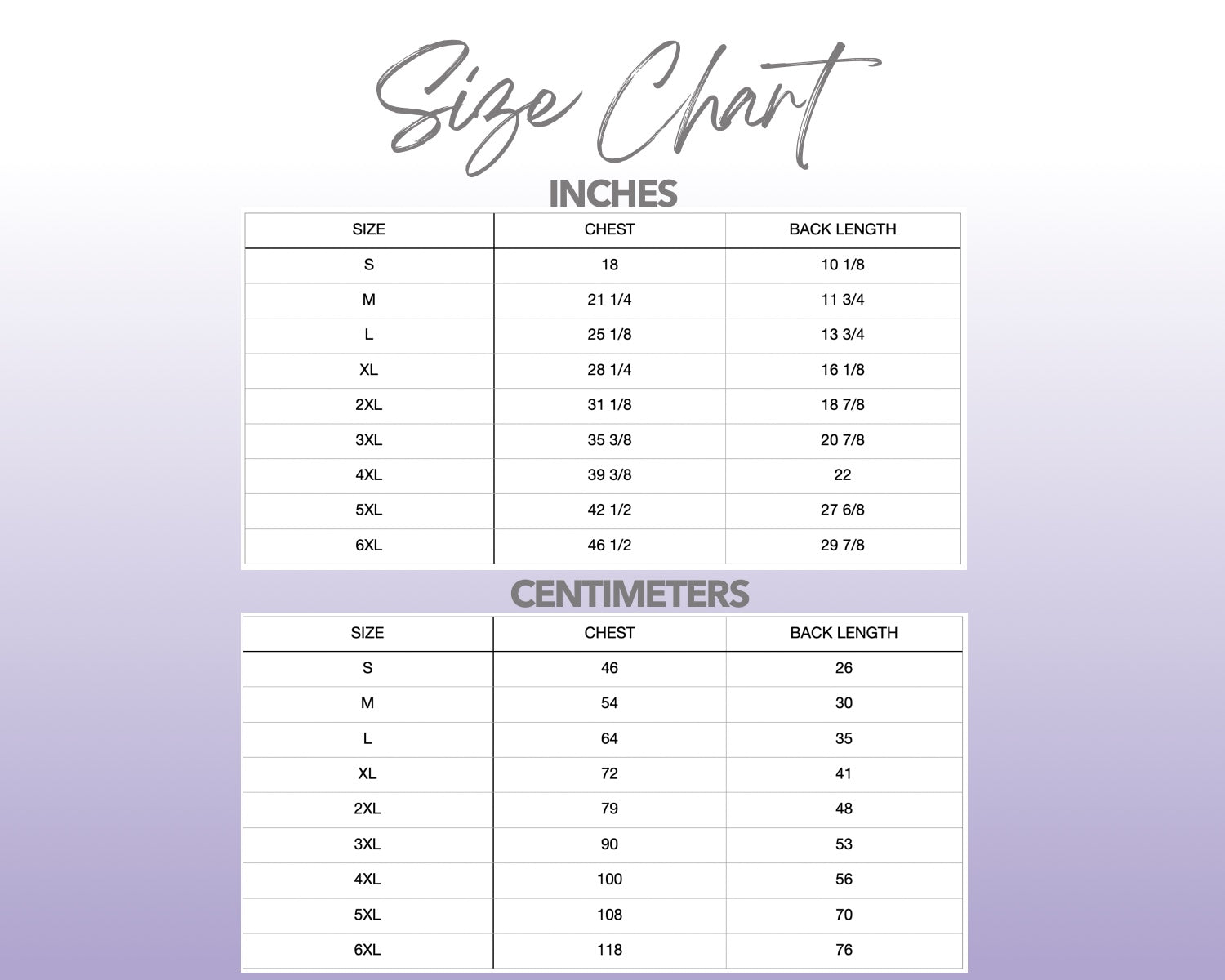 Patterns For Petz dog pajama onesie size chart.