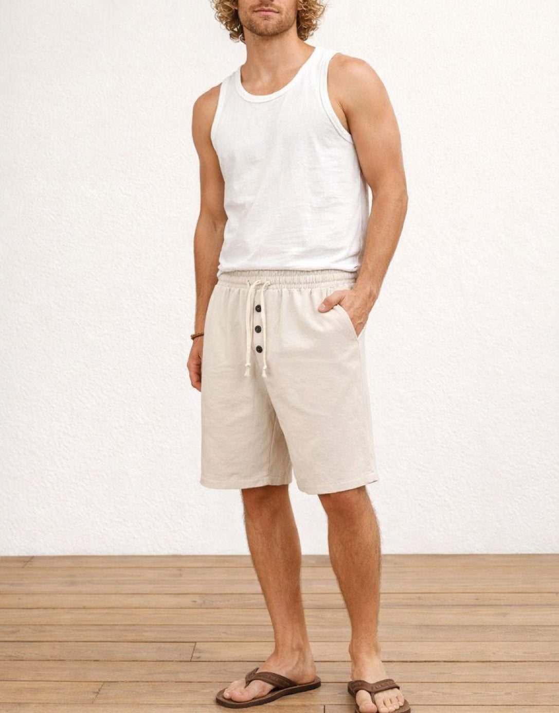 Drawstring Button Front Shorts Sewing Pattern – Patterns For Less