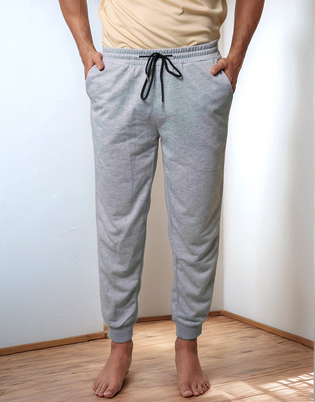 Front view of Drawstring Jogger Pants.