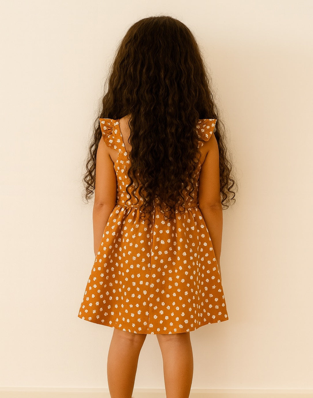 Girls Bow Front Cami Dress Sewing Pattern – Patterns For Less