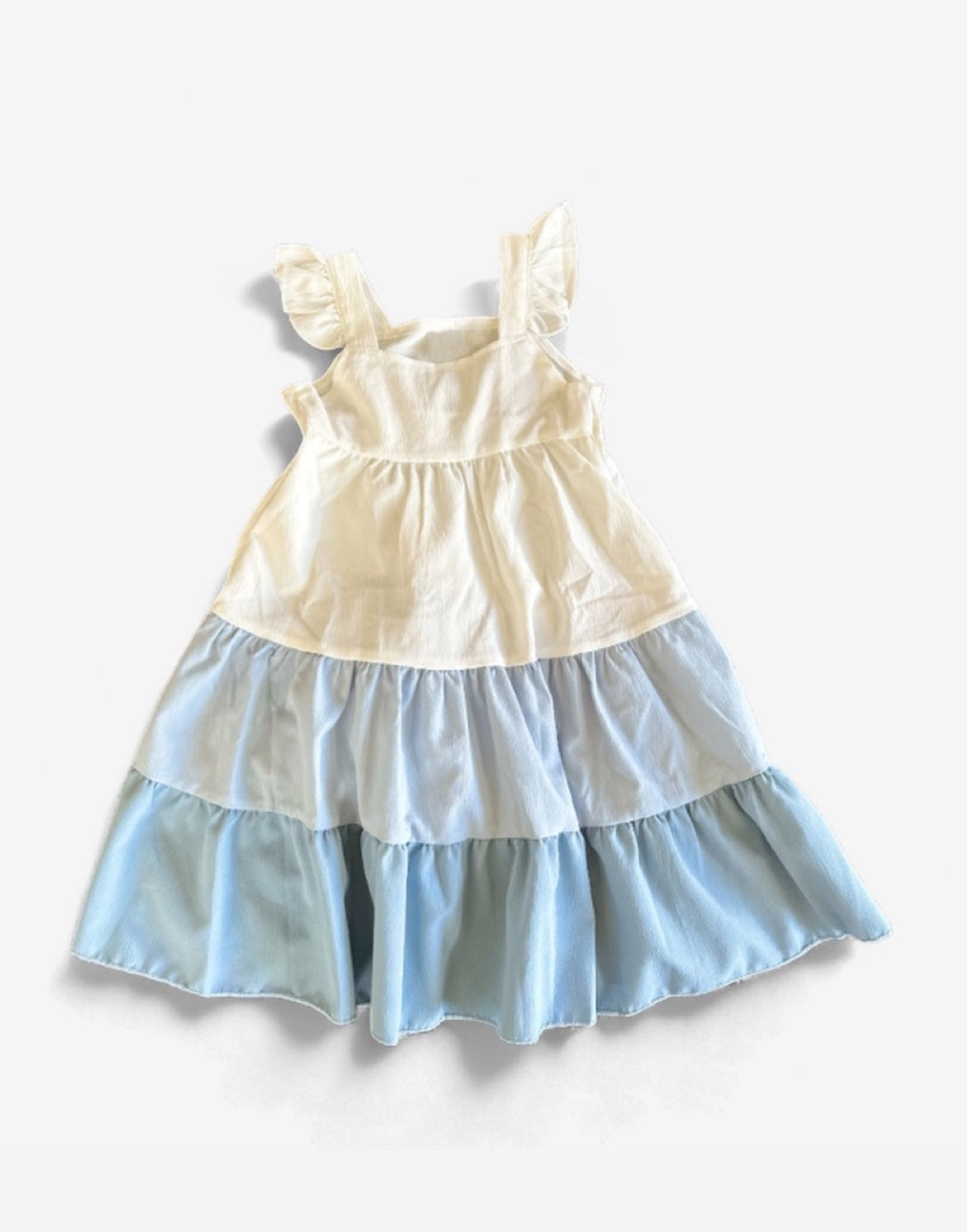 Girls Ruffle Sleeve Cami Dress Sewing Pattern – Patterns For Less