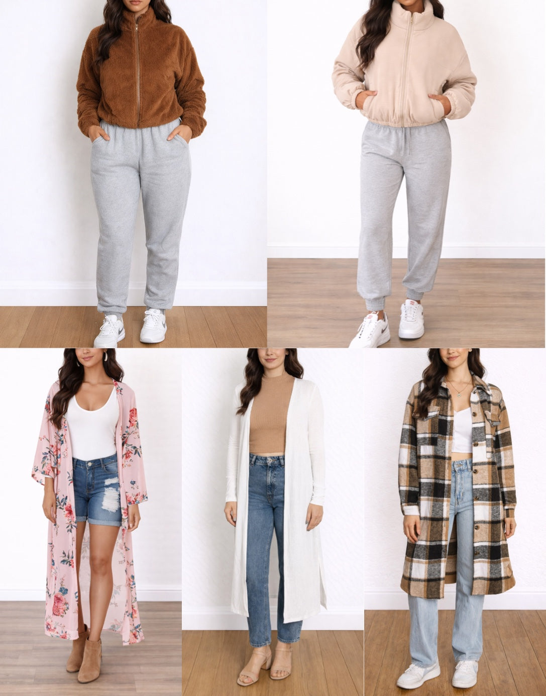 Jacket pdf sewing patterns bundle with easy instructions and step by step illustrations.