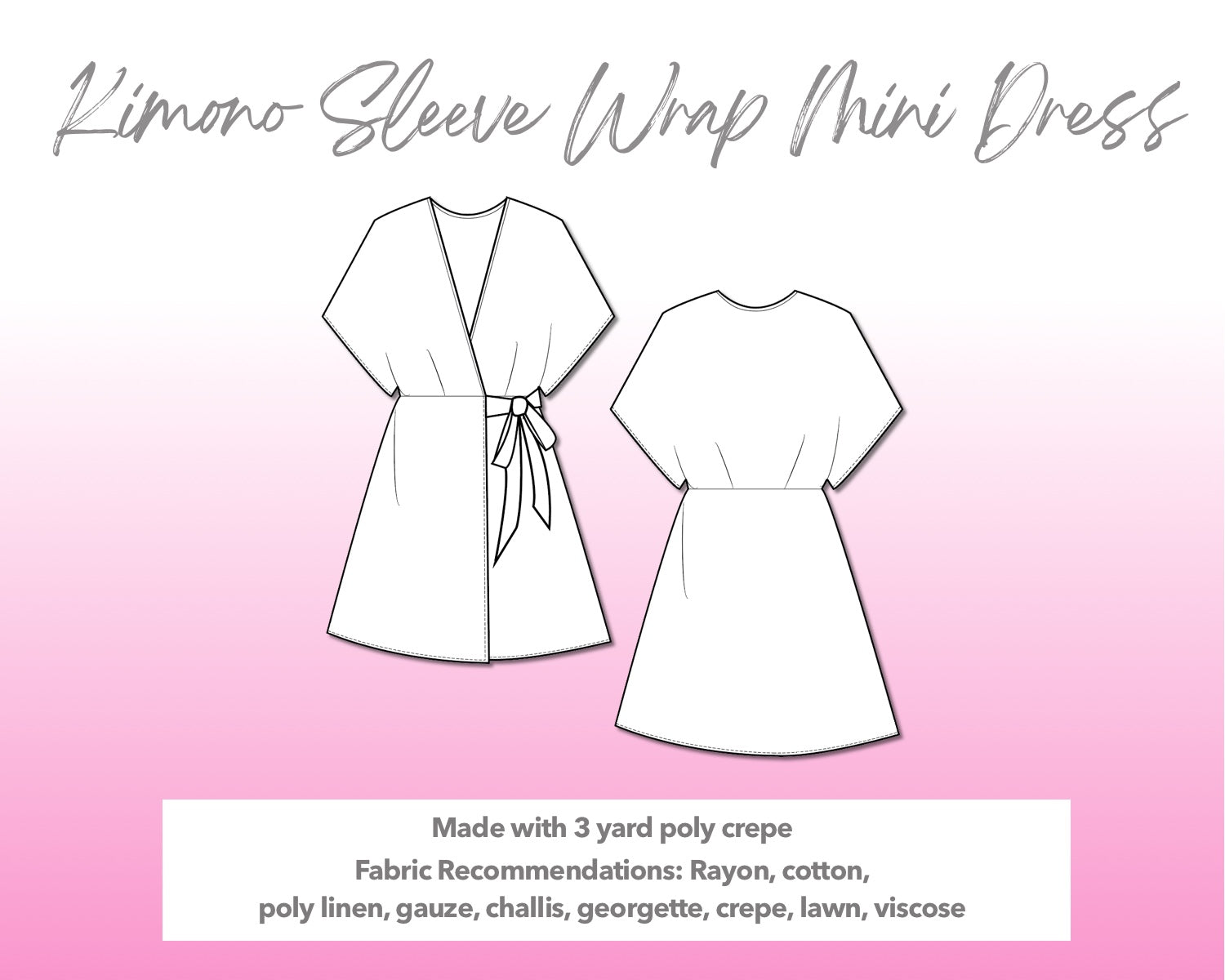 Kimono Dress Pattern