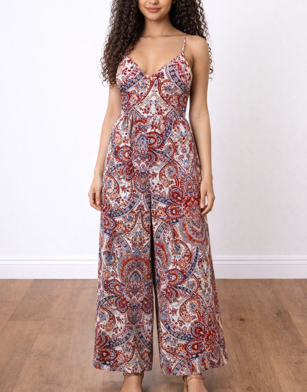 Lace Up Backless Wide Leg Jumpsuit Sewing Pattern – Patterns For Less