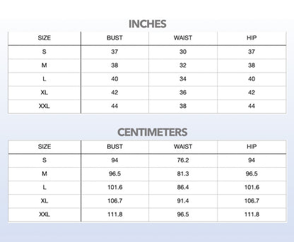 Patterns For Men size chart