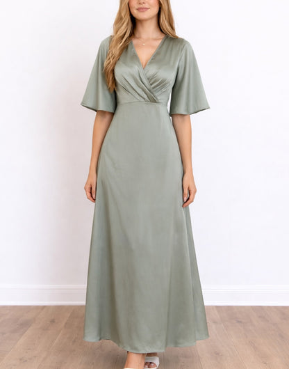 Open Back Kimono Sleeve Bridesmaid Dress Sewing Pattern Patterns For Less Open Back Kimono Sleeve Bridesmaid Dress Sewing Pattern Patterns For Less