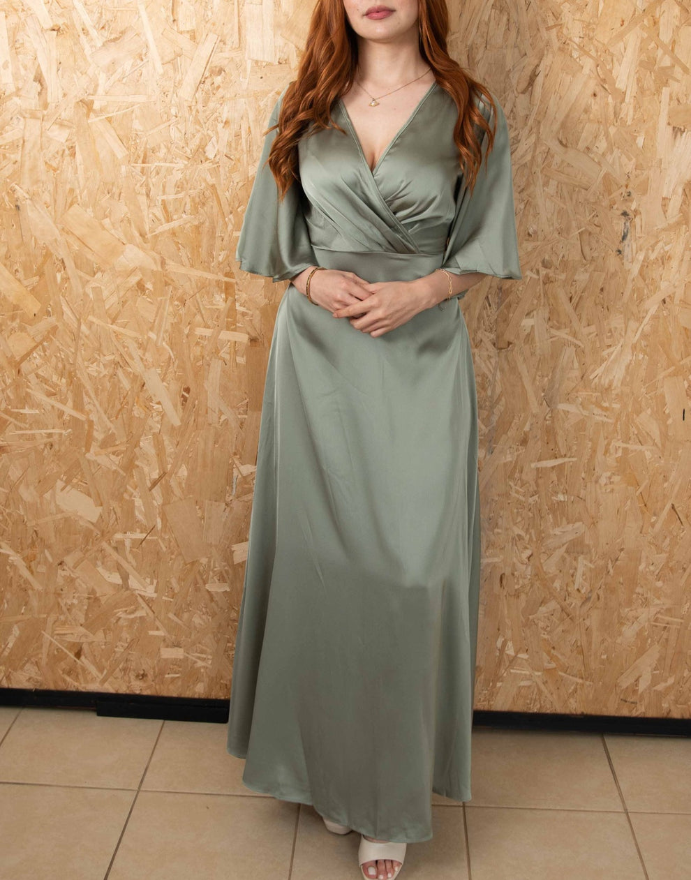 Open Back Kimono Sleeve Bridesmaid Dress Sewing Pattern Patterns For Less