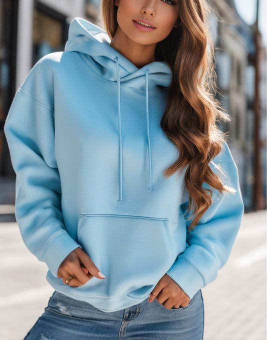 Front view of Classic Hoodie.