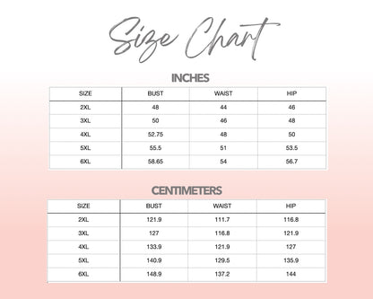 Patterns For Plus Size Men size chart.