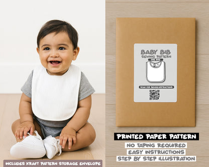 Baby Bib Sewing Pattern