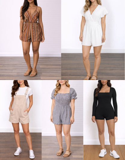 Romper Sewing Patterns pdf sewing pattern with easy instructions and step by step illustrations.