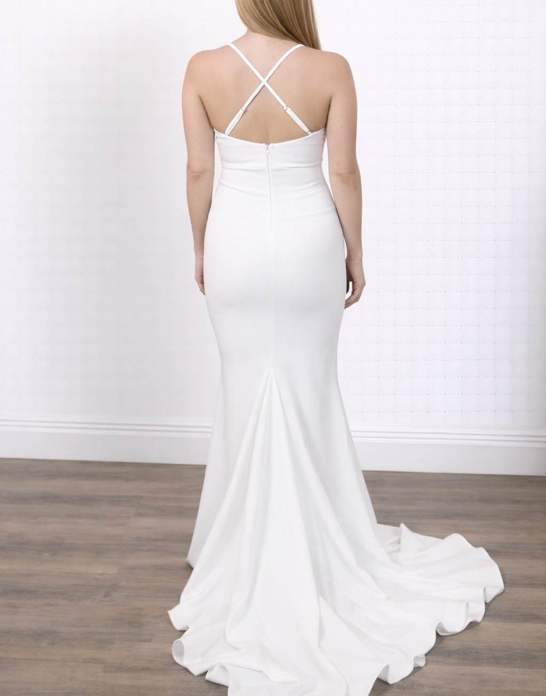 Scallop Neck Mermaid Hem Cami Wedding Dress Sewing Pattern Patterns For Less Scallop Neck Mermaid Hem Cami Wedding Dress Sewing Pattern Patterns For Less