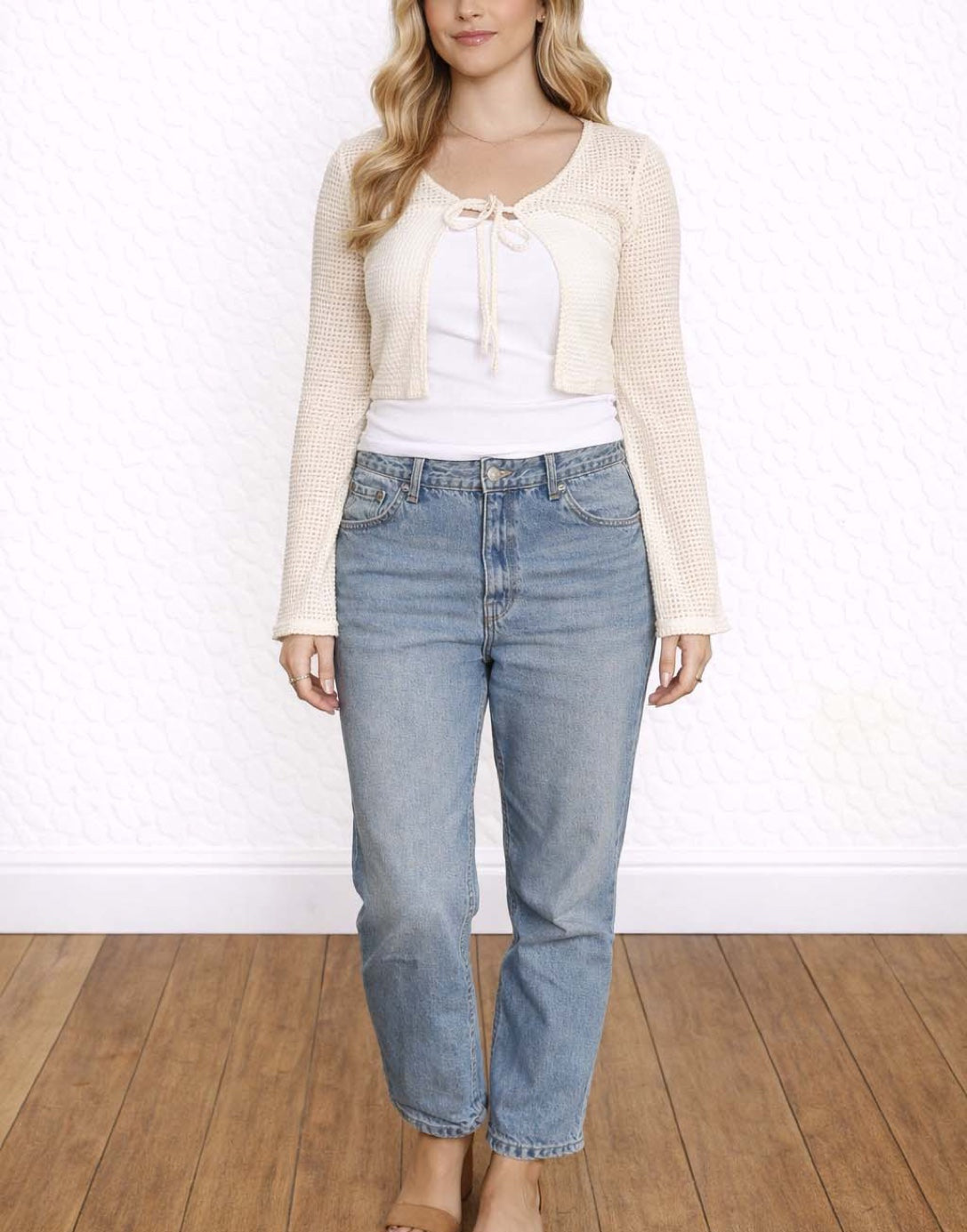 Tie Front Bell Sleeve Crop Cardigan Sewing Pattern – Patterns For Less