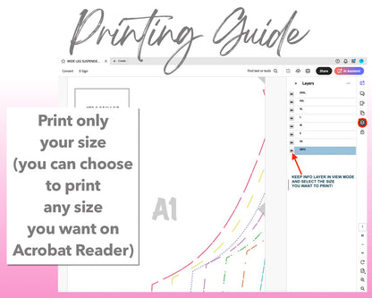 Wide Leg Suspender Jumpsuit sewing pattern printing guide.